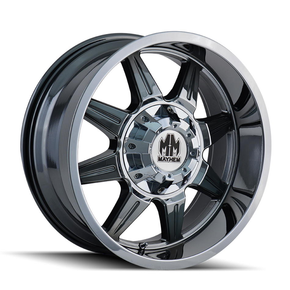 MAYHEM MONSTIR 8100 CHROME 20X9 6-135/6-139.7 0MM 106MM
