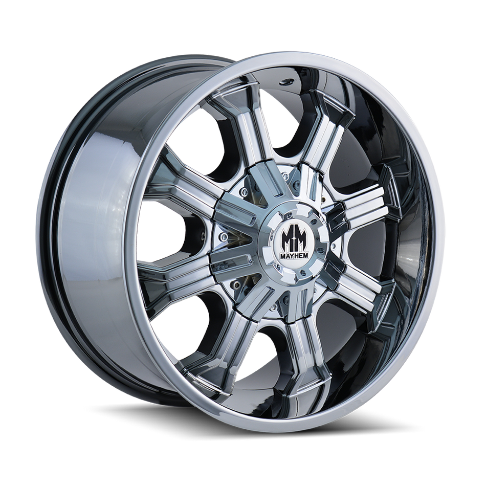 MAYHEM BEAST 8102 CHROME 20X9 5-150/5-139.7 -12MM 110MM