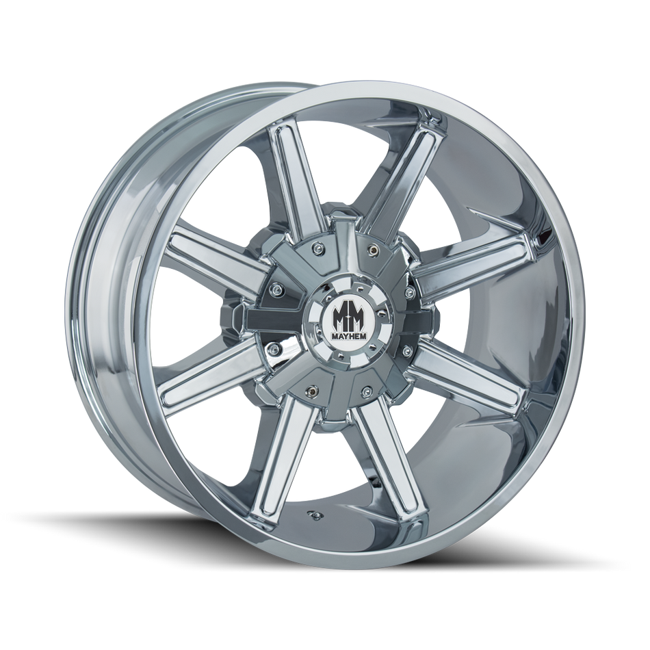 MAYHEM ARSENAL 8104 CHROME 20X10 6-135/6-139.7 -19MM 106MM