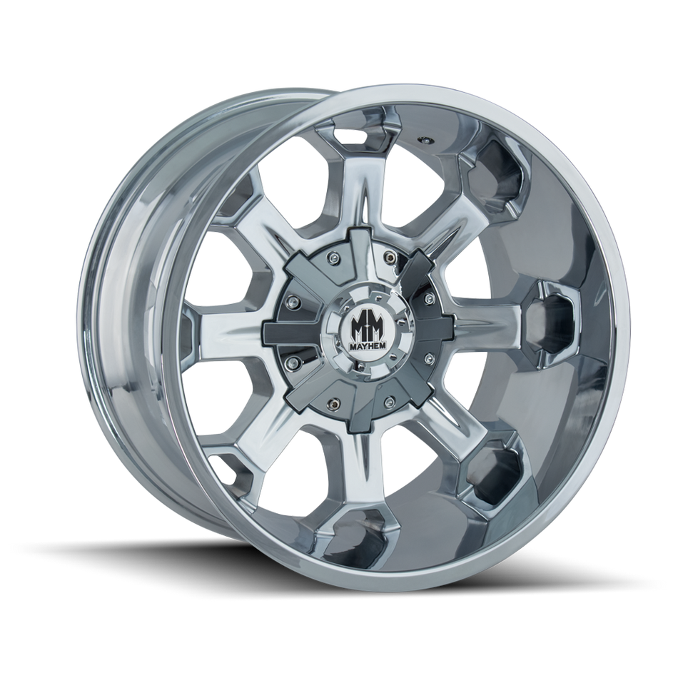 MAYHEM COMBAT 8105 CHROME 18X9 6-120/6-139.7 18MM 78.10MM