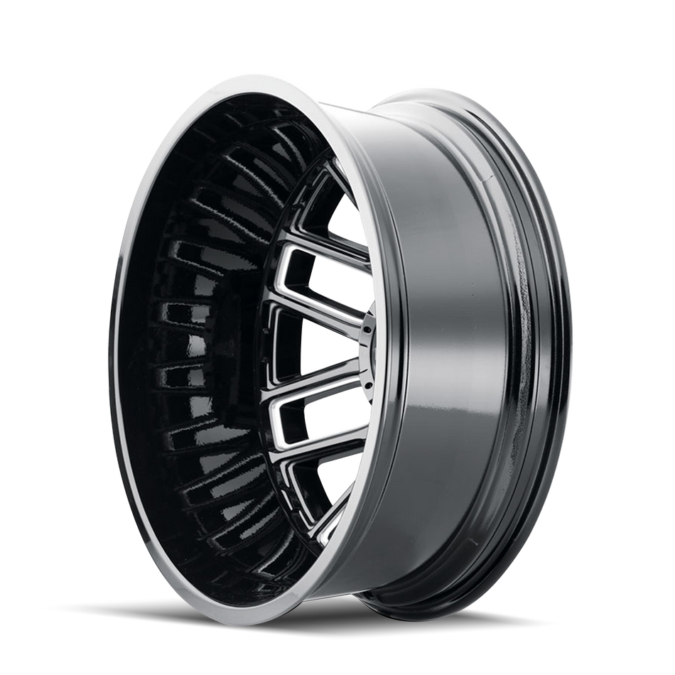 MAYHEM COGENT DUALLY 8107D GLOSS BLACK 20X8.25 8-165.1 -192MM 121.3MM