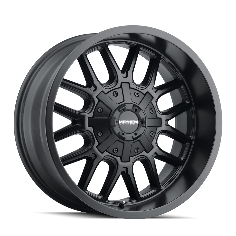 MAYHEM COGENT 8107 MATTE BLACK 17X9 6-135/6-139.7 -12MM 106MM