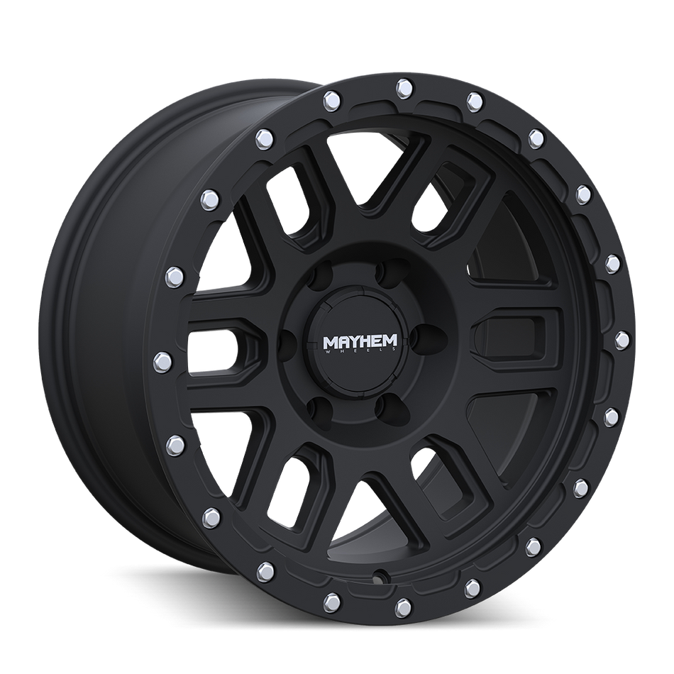 MAYHEM DELTA 8304 MATTE BLACK 17X9 6-139.7 0MM 106MM