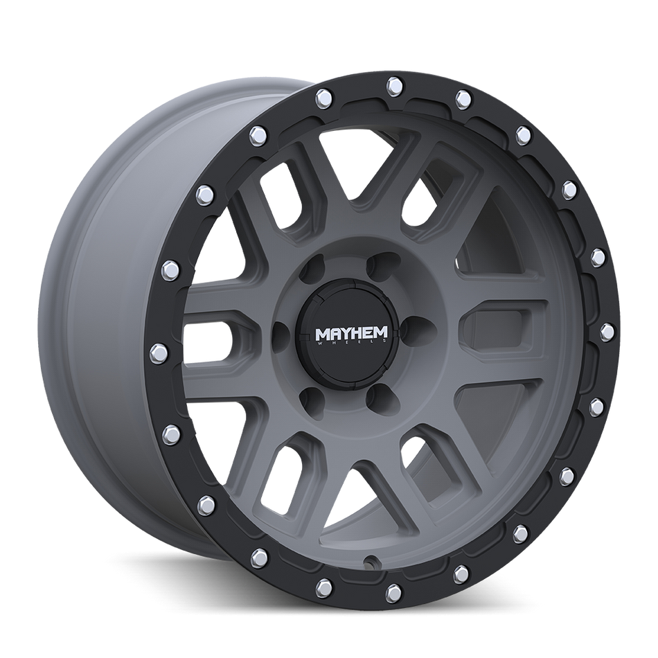 MAYHEM DELTA 8304 MATTE GUNMETAL 17X9 6-135 0MM 87.1MM