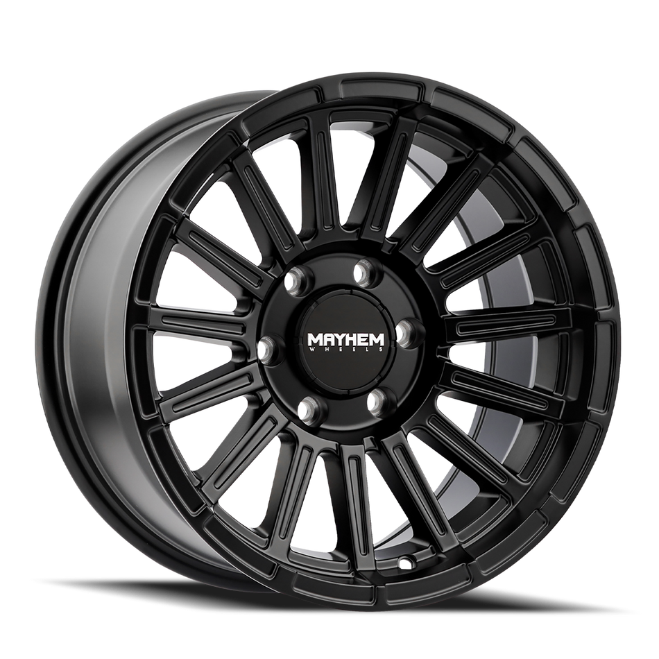 MAYHEM GRANITE 8309 SATIN BLACK 17X9 6-135 0MM 87.1MM
