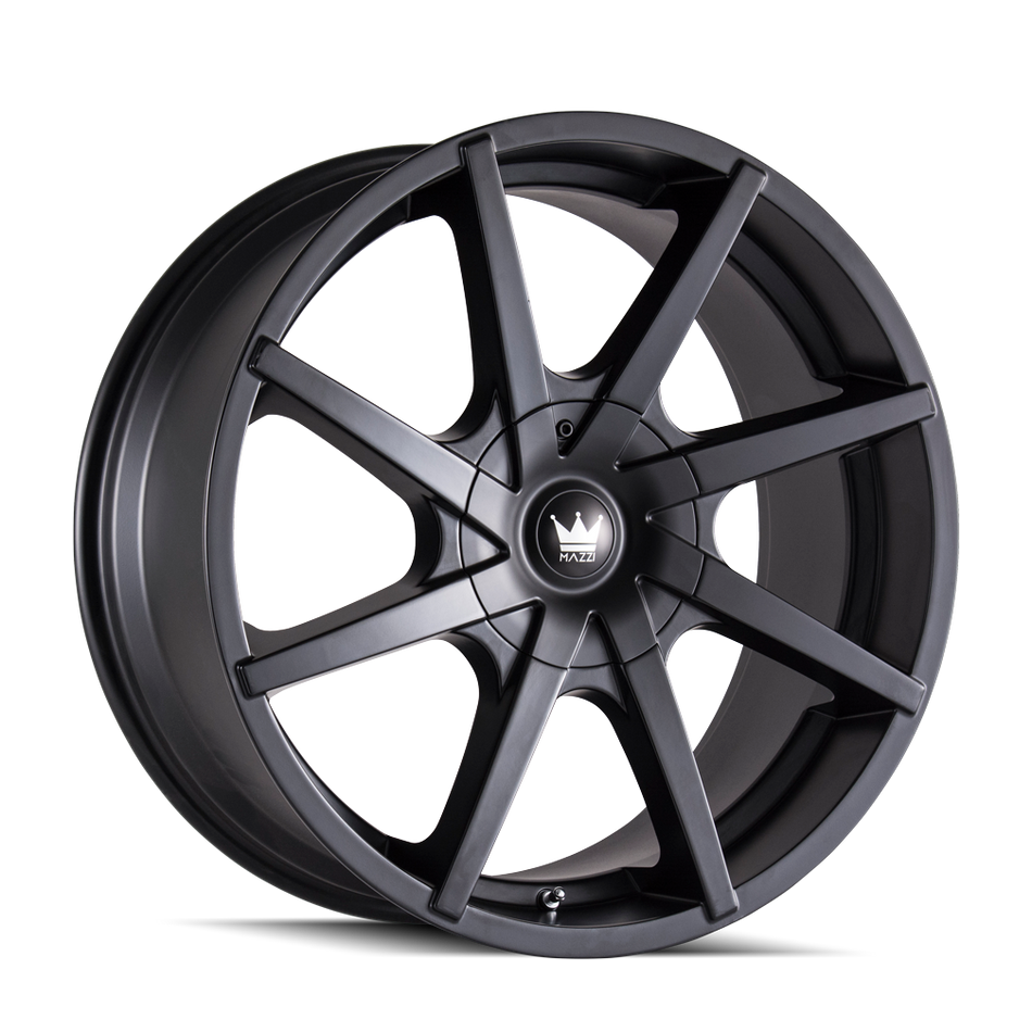 MAZZI KICKSTAND 369 MATTE BLACK 20X8.5 5-114.3/5-127 35MM 72.62MM