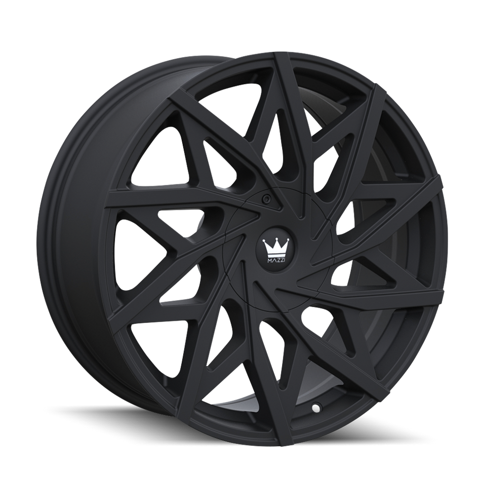 MAZZI BIG EASY 372 MATTE BLACK 20X8.5 6-135/6-139.7 30MM 106MM