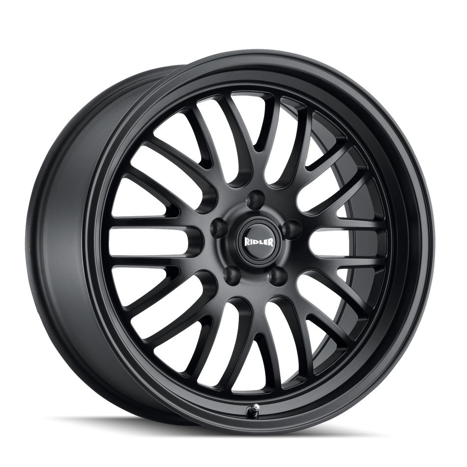 RIDLER 607 MATTE BLACK 18X9.5 5-114.3 6MM 83.82MM