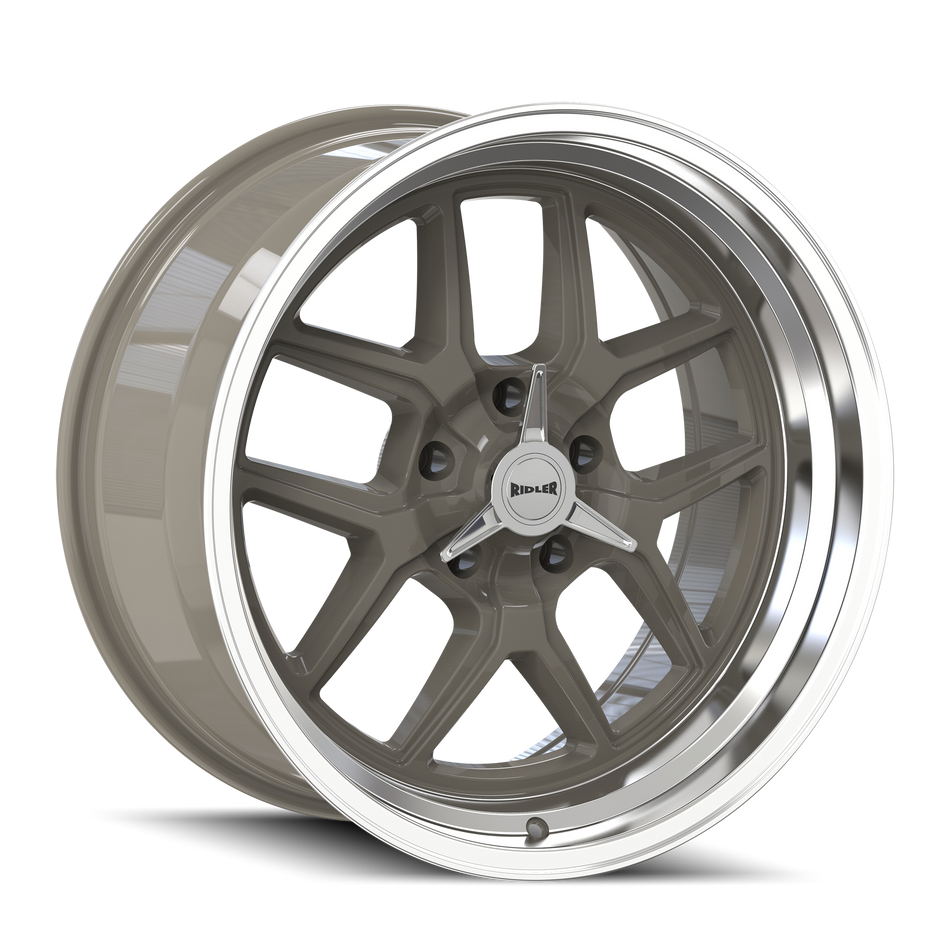 RIDLER 610 GLOSS GREY POLISHED 20X10 5-127 0MM 83.82MM