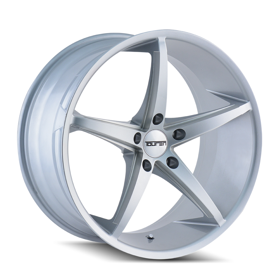 TOUREN TR70 3270 GLOSS SILVER MILLED 18X8 5-114.3 35MM 72.62MM