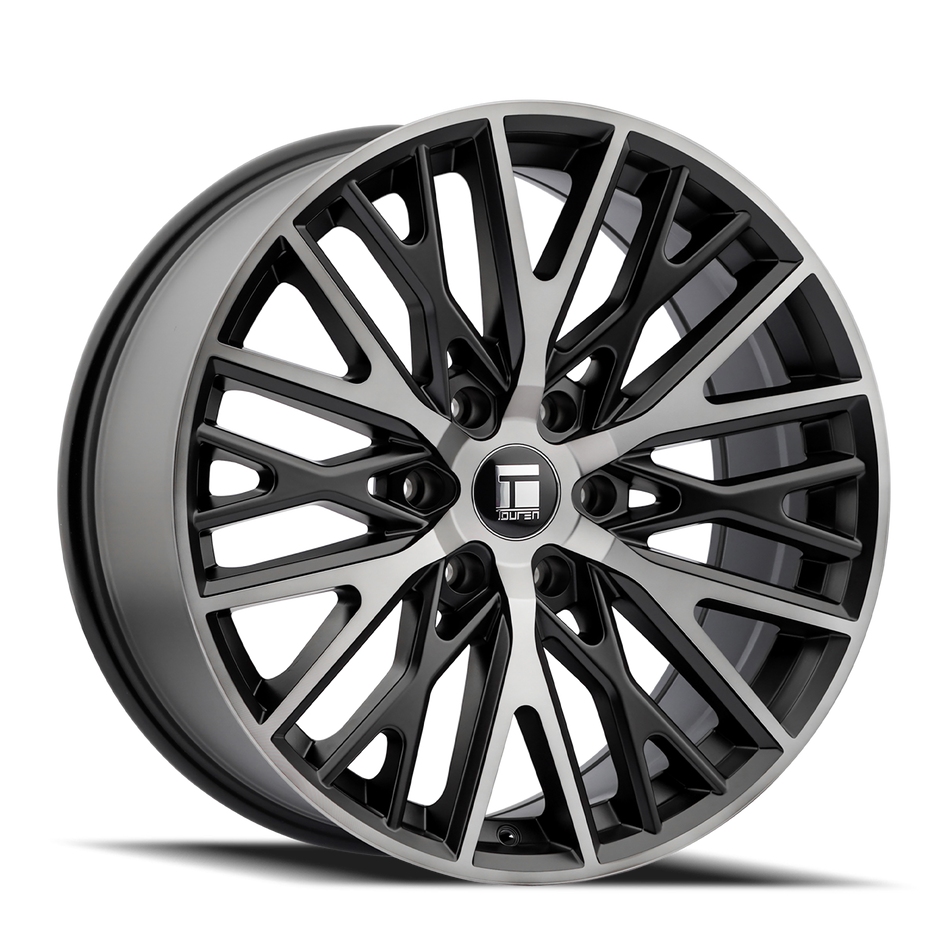 TOUREN TR91 3291 MATTE BLACK BRUSHED WITH DARK 20X9 6-135 18MM 87.1MM