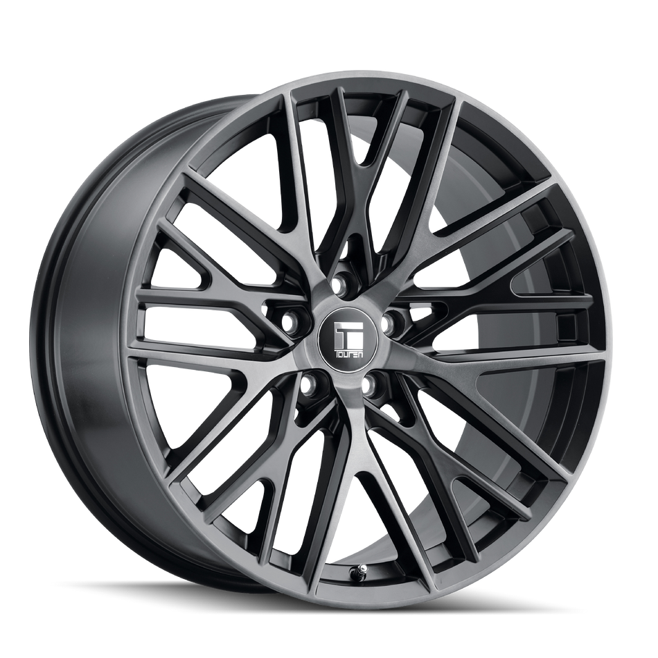 TOUREN TR91 3291 MATTE BLACK BRUSHED WITH DARK 20X10.5 5-120 35MM 72.56MM