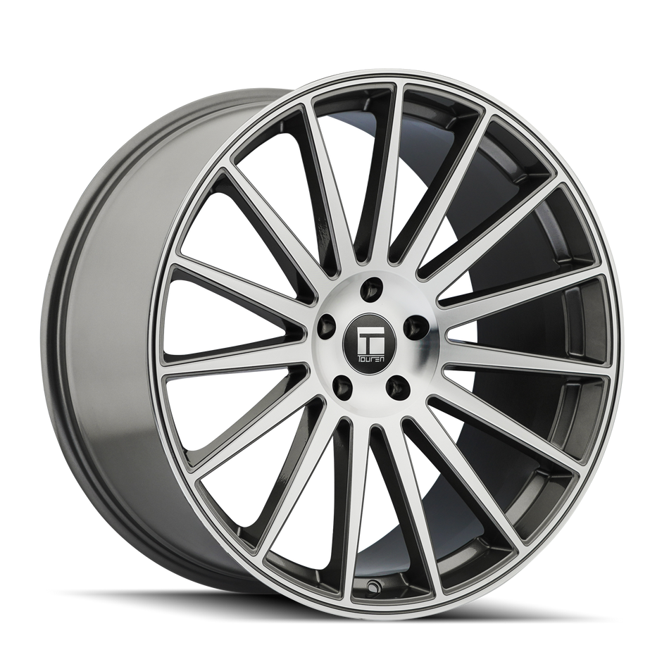 TOUREN TR92 3292 GLOSS GRAPHITE MACHINED FACE 22X9 5-114.3 32MM 72.6MM