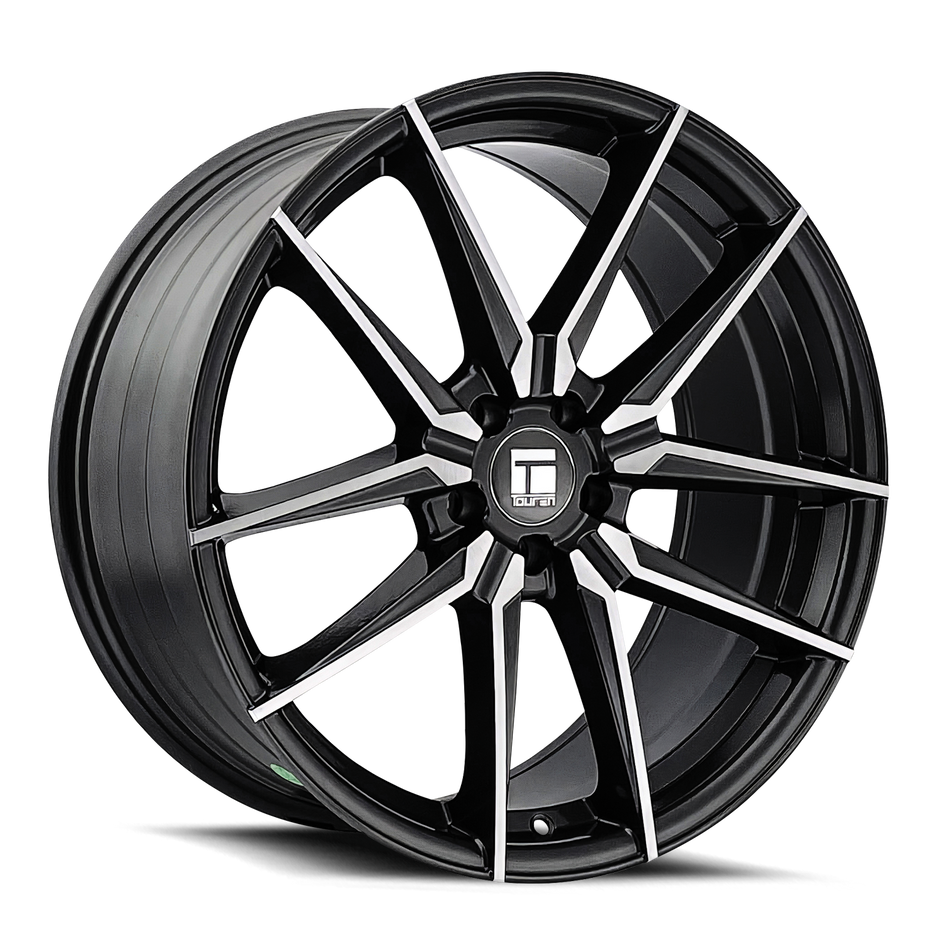 TOUREN TR94 3294 GLOSS GRAPHITE BRUSHED WITH DARK 20X9 5-120 35MM 72.56MM