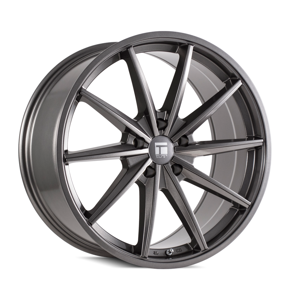 TOUREN TF02 3502 GLOSS GRAPHITE 20X9 5-114.3 35MM 72.6MM