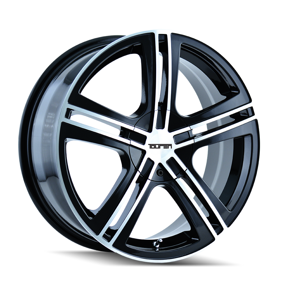TOUREN TR62 3262 GLOSS BLACK MACHINED 16X7 5-110/5-115 40MM 72.62MM