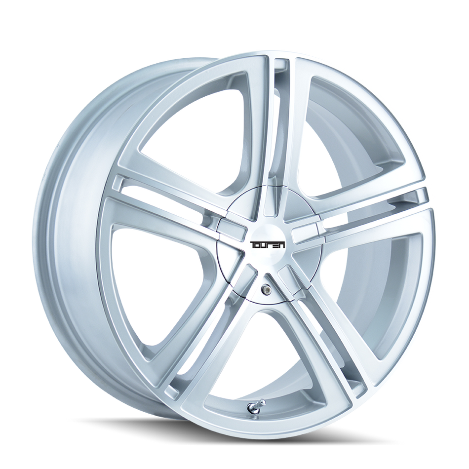 TOUREN TR62 3262 GLOSS HYPER SILVER MACHINED/MACHINED FACE/MACHINED LIP 17X7 5-110/5-115 40MM 72.62MM