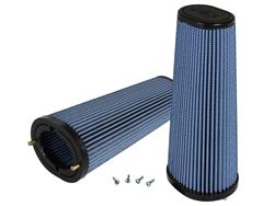 Air Filter Elements, Pro 5R, Oiled, Cotton Gauze, Blue, Conical Oval, 11.21 in. Height, Porsche, 2.7L, 3.4L, 3.8L, Pair