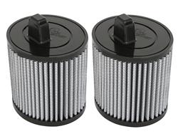 Air Filter Elements, Pro Dry S, Synthetic, Gray, Round, 6.95 in. Height, Cadillac, 3.6L, Pair
