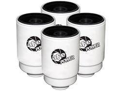 Fuel Filters, Pro GUARD D2, Inline, Synthetic Fiber Element, Diesel, Chevrolet, GMC, Set of 4
