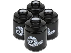 Fuel Filters, Pro GUARD HD, Canister Style, Stock Inlet/Outlet, Element, Black Housing, Diesel, Ram, Set of 4