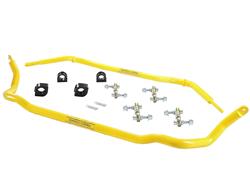 Sway Bars, Johnny O'Connell Front and Rear, 4130 Chromoly, Yellow Powdercoated, Chevy, Kit