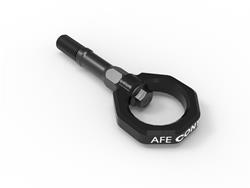 Tow Hook, Rear, Black Powdercoated, Chevy, Corvette, Each