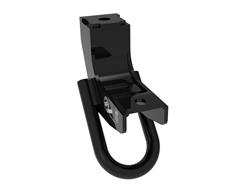 Tow Hook, Front, Black Powdercoated, Toyota Tundra, Each