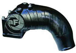 Air Intake Elbow, Manifold, Blade Runner, Aluminum, Black, Dodge, Diesel, Each