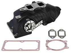 Upper Plenum, BladeRunner, Black Powdercoat, Aluminum, Dodge, Ram, 6.7L Cummins, Each