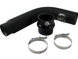 Intercooler Pipe, BladeRunner, Intercooler To Intake Position, Stainless Steel, Black, Dodge, 5.9L Diesel, Kit