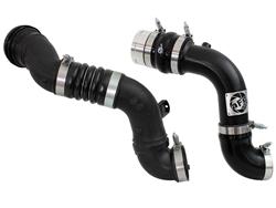 Intercooler Pipe, BladeRunner, Intercooler To Intake Position, Aluminum, Black Powdercoated, Ford, 6.7L Diesel, Each