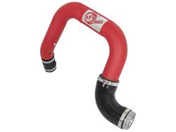 Intercooler Pipe, BladeRunner, Turbocharger To Intercooler Position, Aluminum, Red Powdercoated, Chevrolet, GMC, 2.8L Diesel, Each