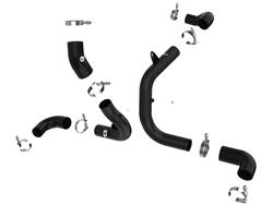 Intercooler Pipes, BladeRunner, Aluminum, Black Powdercoated, Hot and Cold Charge Pipe, Audi, Volkswagen, Kit