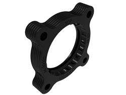 Throttle Body Spacer, Aluminum, Black Anodized, Mazda, Each