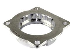 Throttle Body Spacer, SilverBullet, Billet Aluminum, Natural, BMW, 4.8L, Each