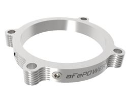 Throttle Body Spacer, SilverBullet, Billet Aluminum, Clear Anodized, Ram, Each