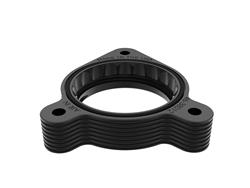 Throttle Body Spacer, SilverBullet, Billet Aluminum, Black Anodized, Toyota, Each