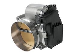 Throttle Body, Cast Aluminum, Billet Aluminum Adapter, Natural, 90mm, Drive-By-Wire, Chrysler, Dodge, Jeep, RAM, Each