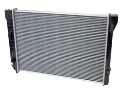 Radiator, OE Replacement, Aluminum/Plastic, Natural, Chevy, Corvette, C5, 5.7L, Each