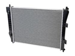 Radiator, OE Replacement, Aluminum/Plastic, Natural, Chevy, Corvette, C6, 6.0L, 6.2L, 7.0L, Each