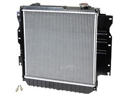 Radiator, OE Replacement, Aluminum/Plastic, Natural, Jeep, Wrangler, YJ, 2.5L, 4.0L, 4.2L Each