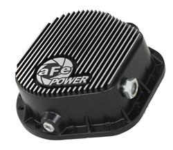 Differential Cover, Rear, 12-bolt, Aluminum, Black Powdercoated, Ford, 10.25/10.5 in., 12-bolt Ring Gear, Each