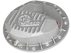 Differential Cover, Aluminum, Natural, Ribbed, Dodge 9.25 in. Front, 14-Bolt Cover, Each
