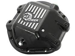 Differential Covers, Pro Series, Aluminum, Black Powdercoated, Dana 44, Jeep, Each