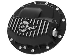 Differential Covers, Pro Series, Aluminum, Black Powdercoated, AAM 9.25 in. 12-bolt, Front, Ram, Each