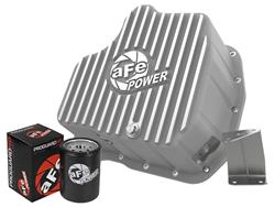 Oil Pans, Street Series, 11.00 qt. Capacity, Cast Aluminum, Natural, Chevrolet, GMC, 6.6L Diesel, Each