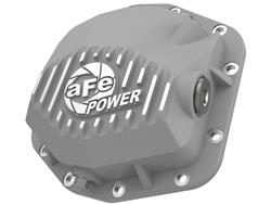 Differential Cover, Aluminum, Natural, Ribbed, Dana M200, Jeep JL, 12-Bolt Cover, Kit