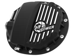 Differential Covers, Pro Series, AAM 9.50/9.76 12-bolt, Aluminum, Black Powdercoated, Rear, Cadillac, Chevrolet, GMC, Each