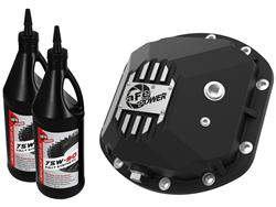 Differential Cover, 10-Bolt, Aluminum, Black, w/Gear Oil, Dana 30, Jeep, Wrangler, Each